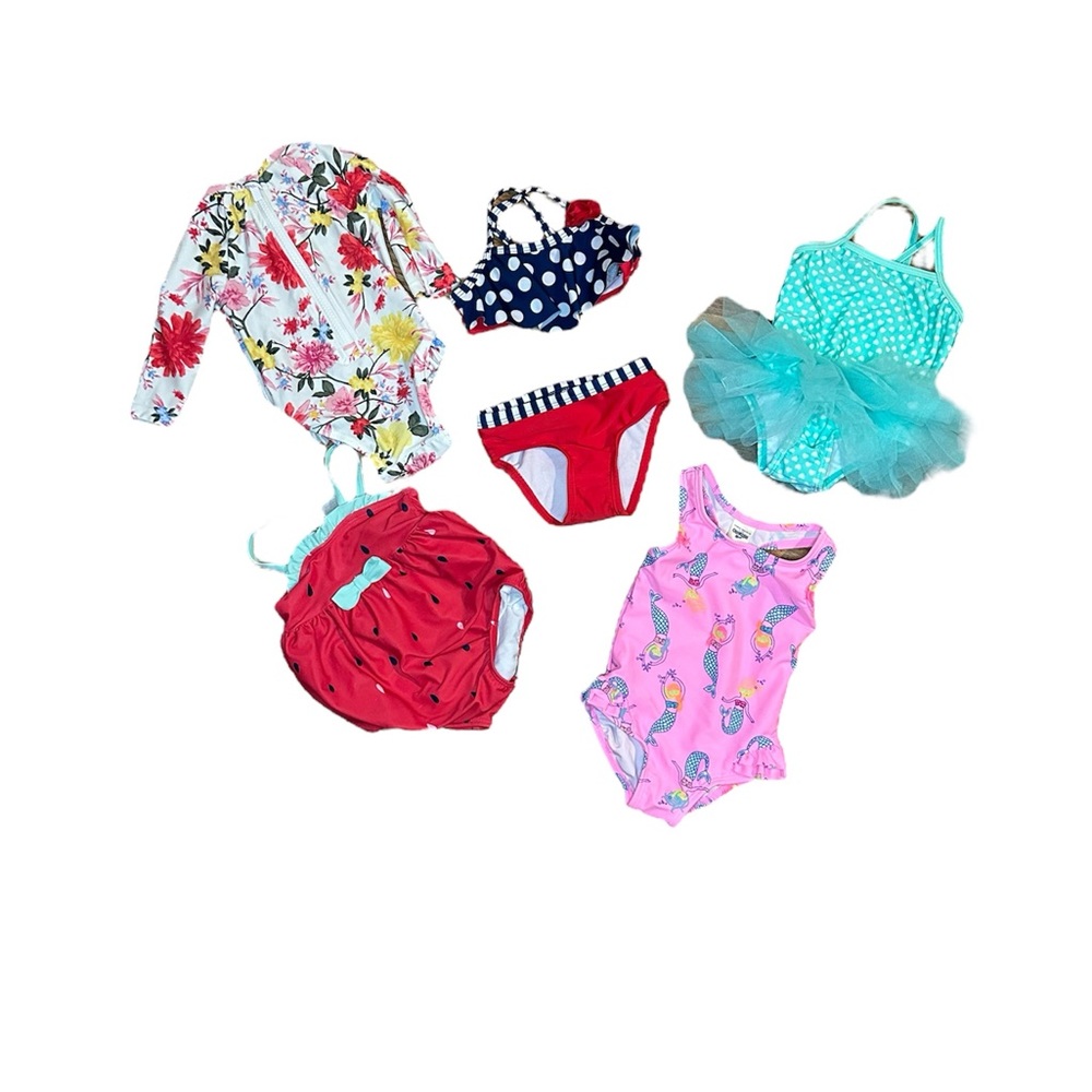 Baby Girl Swimsuit Bundle SIZE: 3-9M
